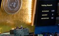 Résultats du vote de l'Assemblée générale sur la résolution déclarant la traite des Africains réduits en esclavage comme étant le plus grave crime contre l'humanité.